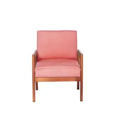 LATAM HOME - Sitial Frankfurt Tela Velvet Palo Rosa