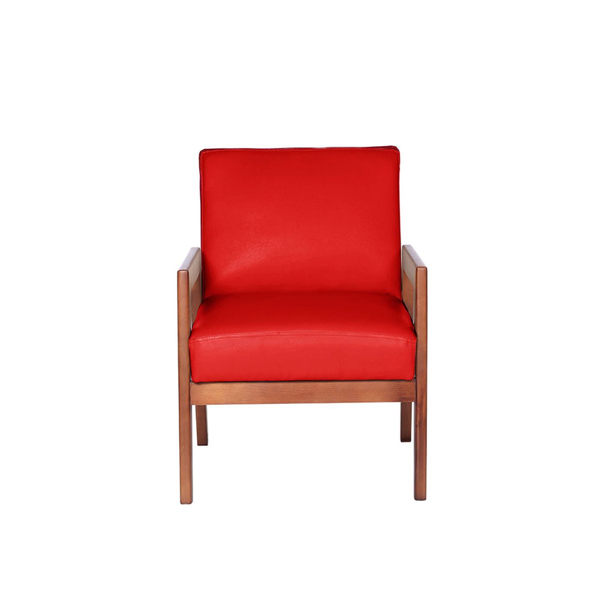 LATAM HOME - Sitial Frankfurt PU Rojo