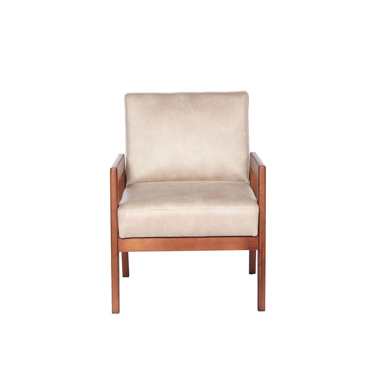Sitial Frankfurt Beige De Cuero