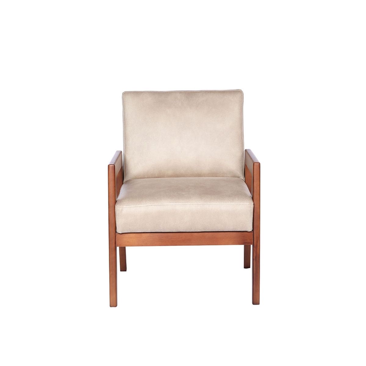 LATAM HOME - Sitial Latam Home Frankfurt Beige De Cuero