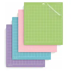 NEON - Pack 4 Tapetes De Corte Para Cameo 4 Y Cricut 30 cm X 30 cm