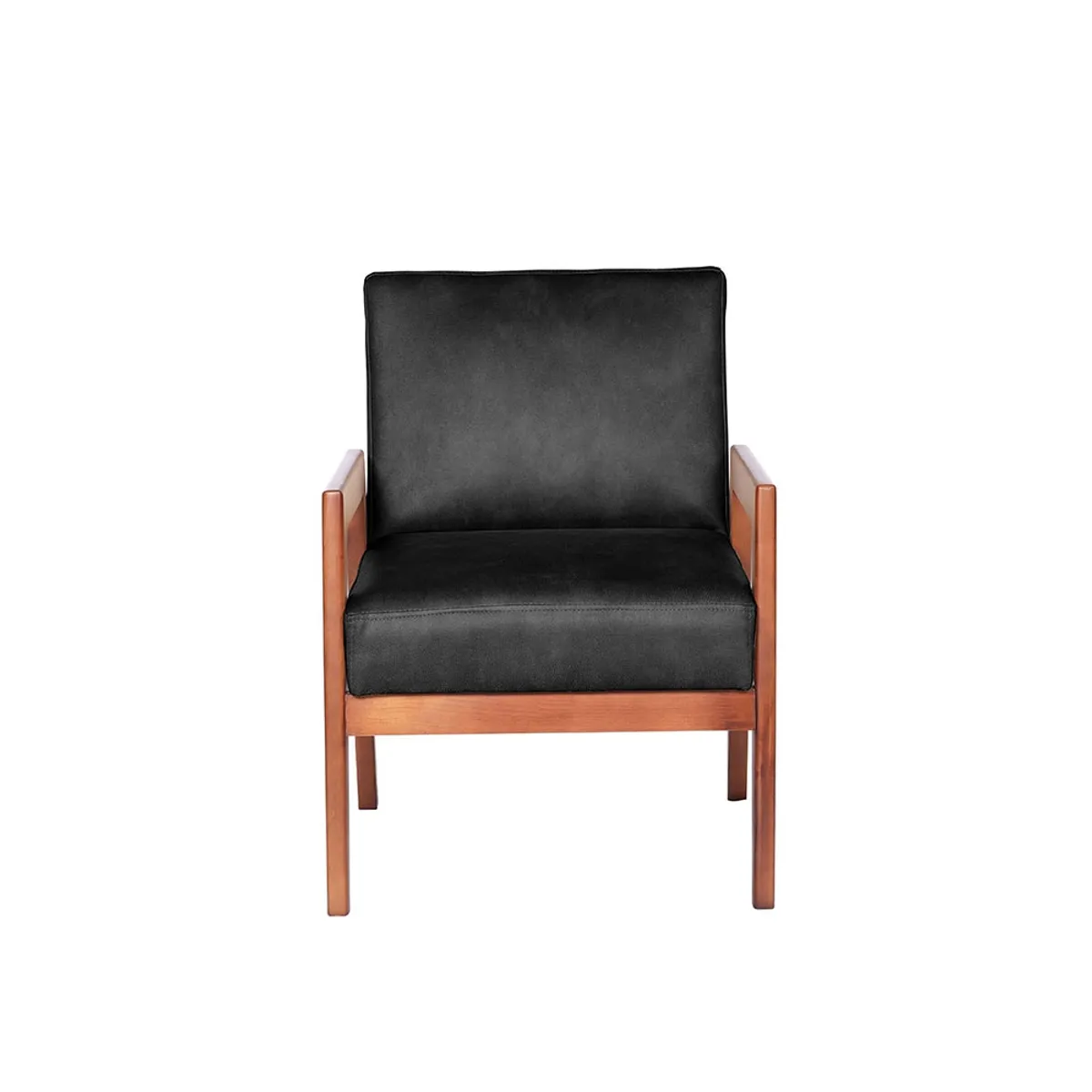 LATAM HOME - Sitial Frankfurt Cuero Kentucky Negro