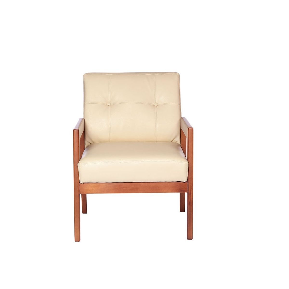 LATAM HOME - Sitial Latam Home Munich Beige Pu Madera