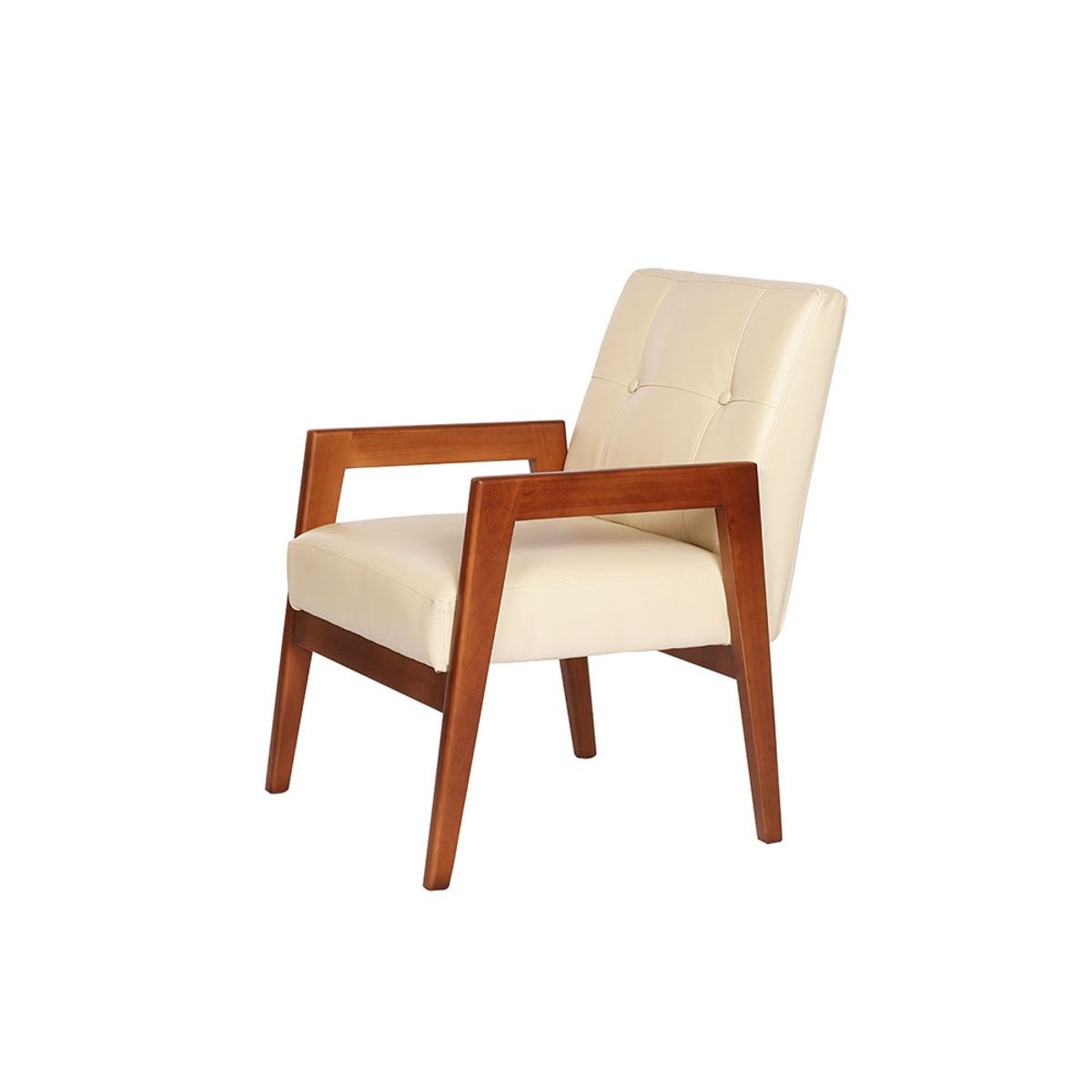 LATAM HOME - Sitial Latam Home Munich Beige Pu Madera