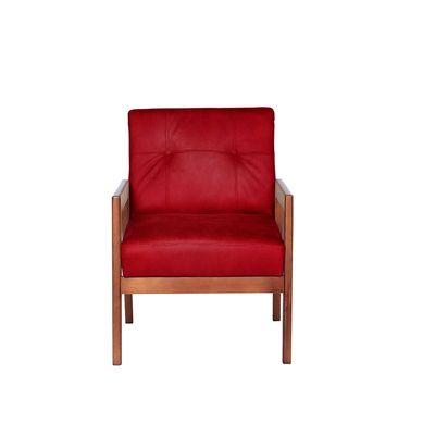 Imagen 2 del producto Sitial Munich Rojo Con Madera