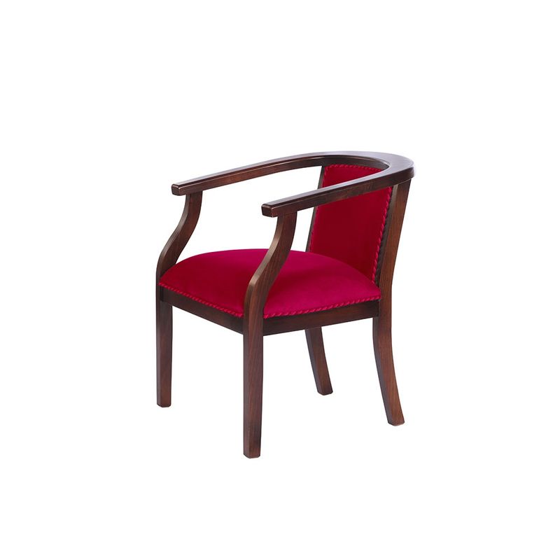 LATAM HOME - Sitial Stuttgart Tela Velvet Burdeo