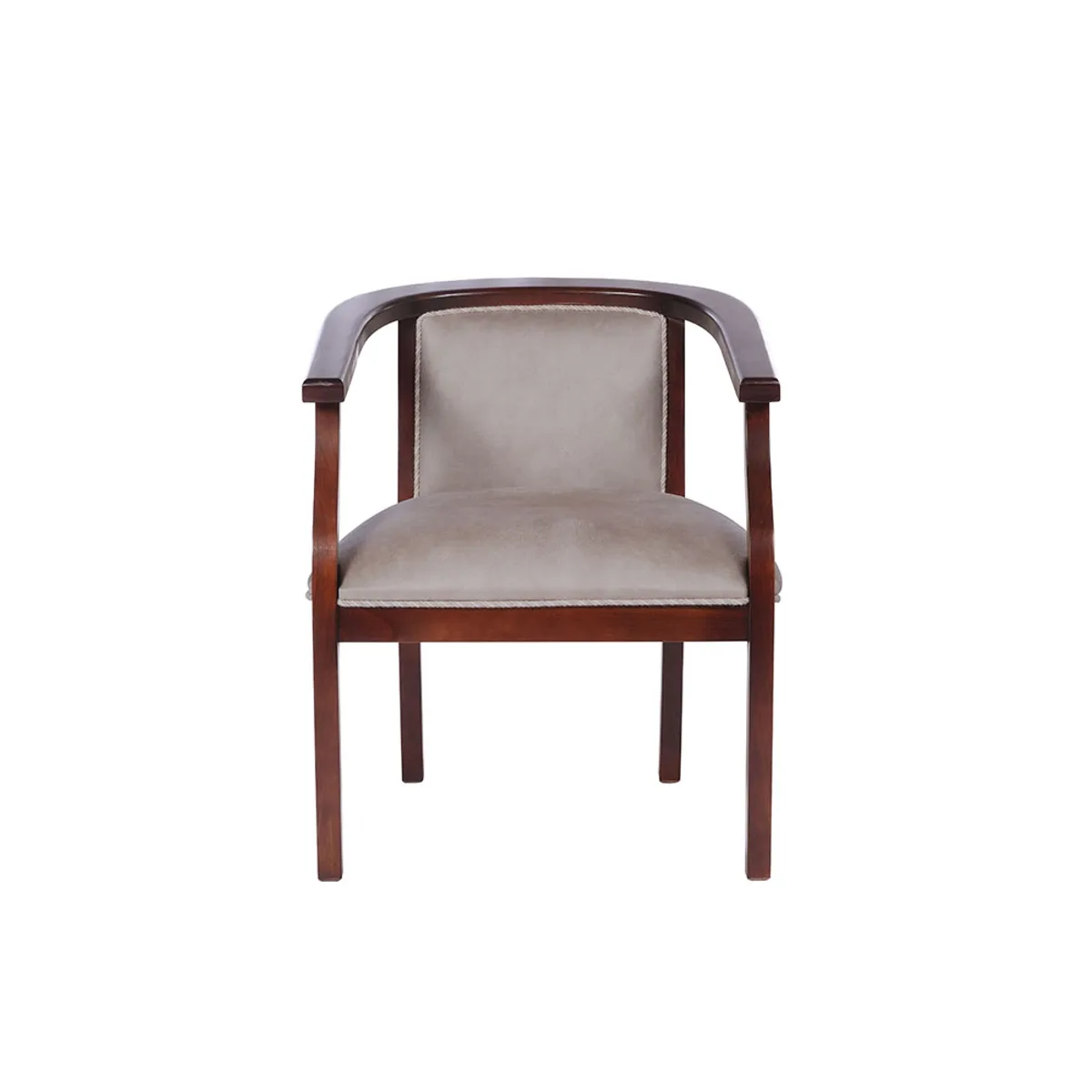 LATAM HOME - Sitial Stuttgart Cuero Kentucky Gris