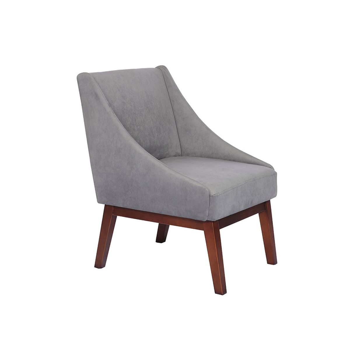 LATAM HOME - Sitial Berlin Tela Velvet Gris