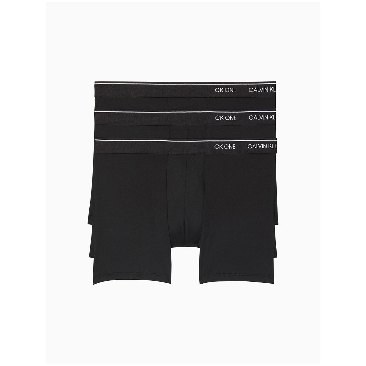 CALVIN KLEIN - Pack 3 Boxers Largos - Ck One Micro Negro Calvin Klein