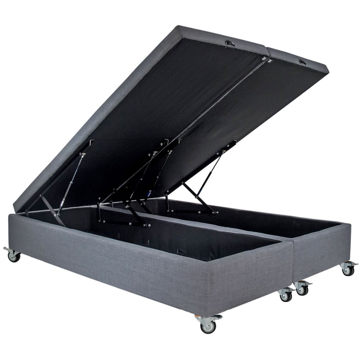 BLOCCARE - Base De Cama baul King div - rueda Deluxe ideal para Aspiradora Robot