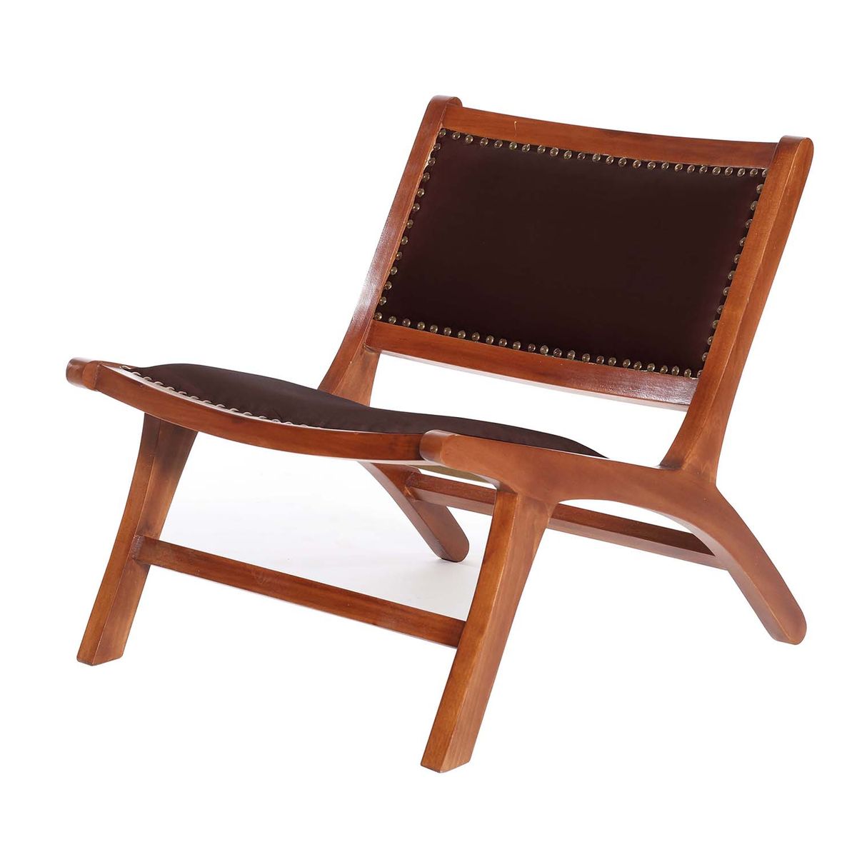 LATAM HOME - Sitial Hannover Tela Velvet Chocolate