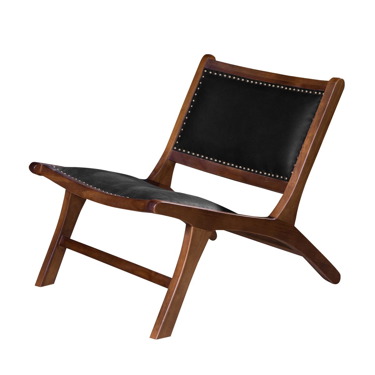 LATAM HOME - Sitial Hannover Cuero Kentucky Negro