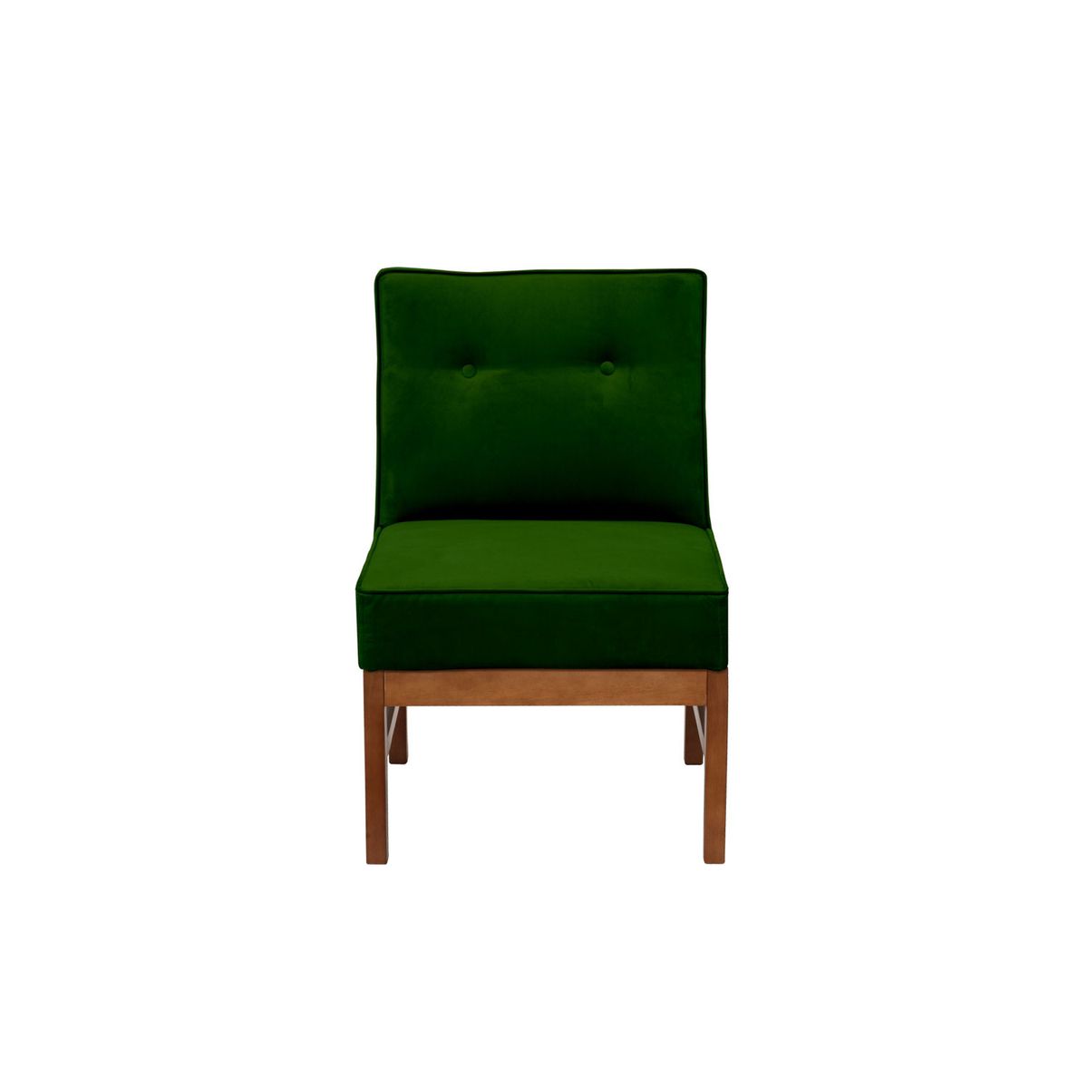 LATAM HOME - Sitial Colonia Tela Velvet Verde