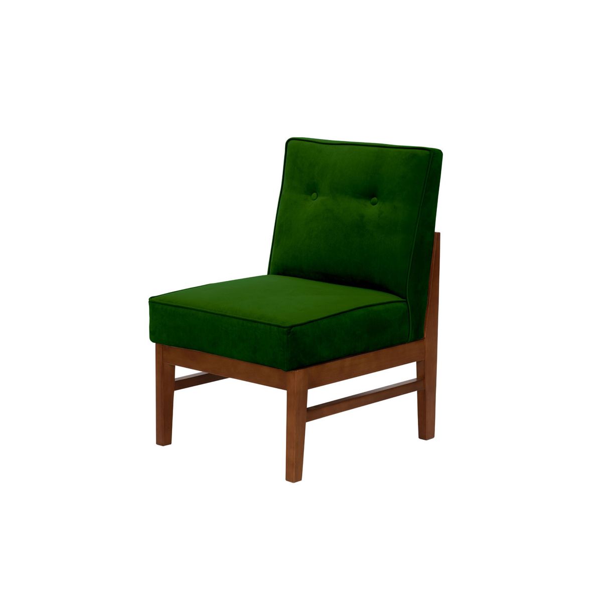 LATAM HOME - Sitial Colonia Tela Velvet Verde