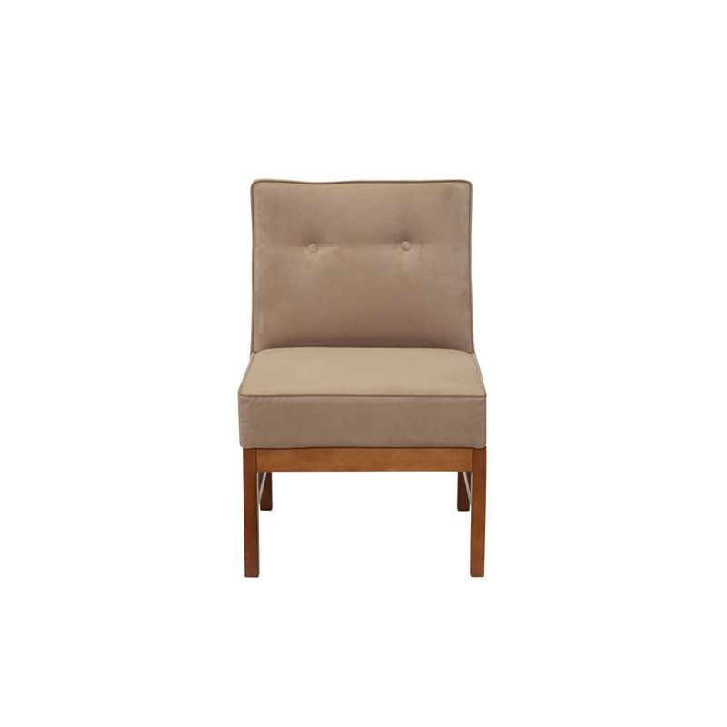 LATAM HOME - Sitial Colonia Tela Velvet Beige