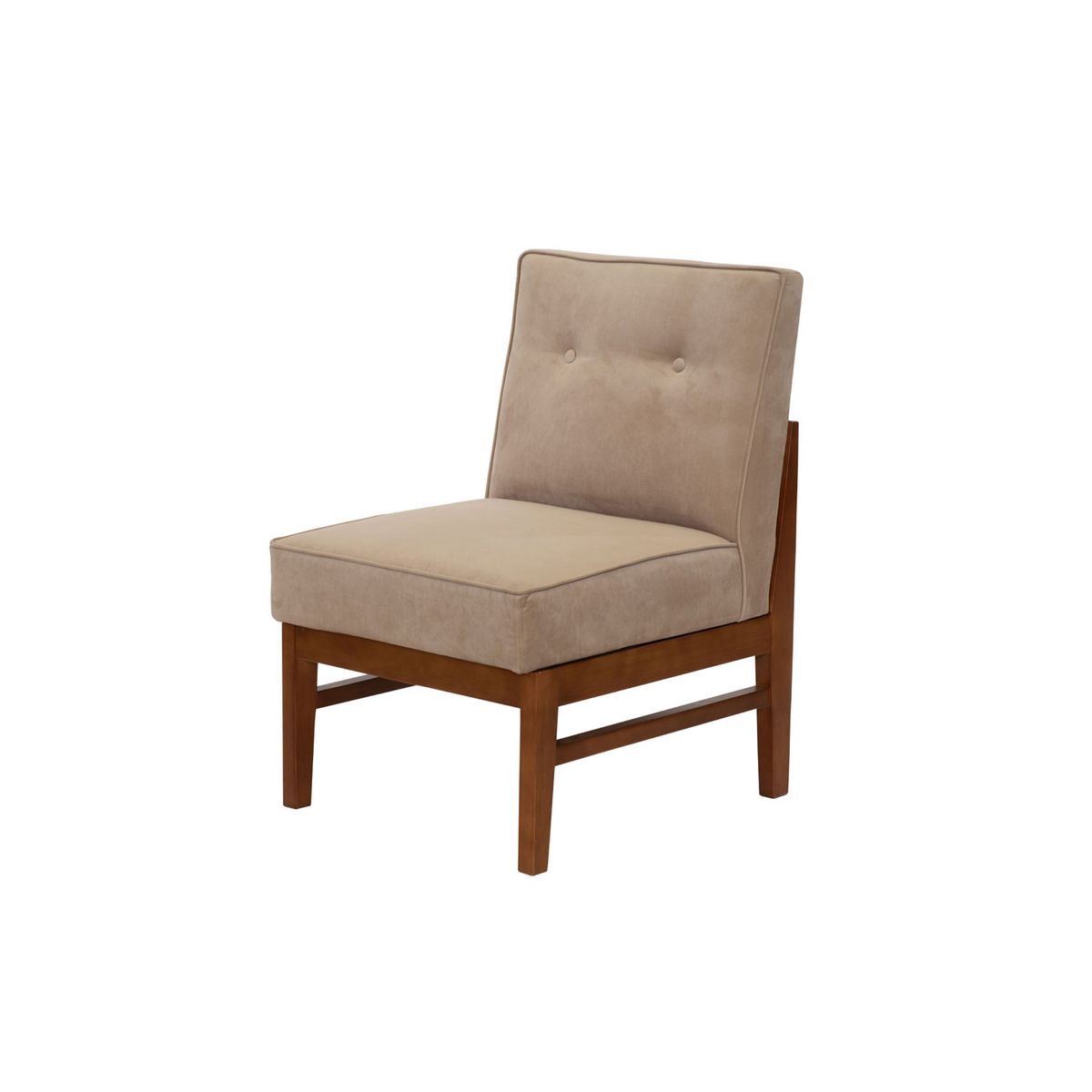 LATAM HOME - Sitial Colonia Tela Velvet Beige