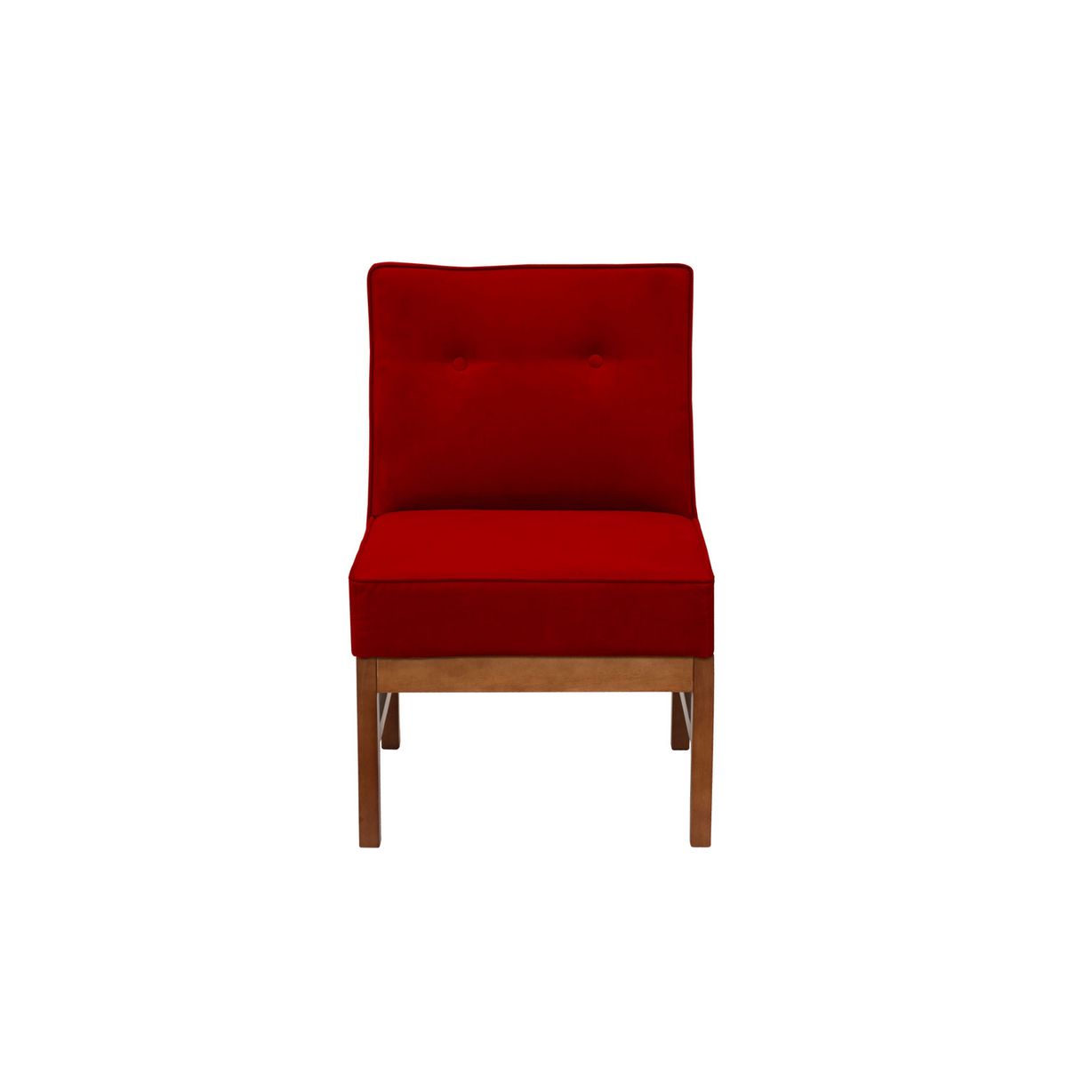 LATAM HOME - Sitial Colonia Tela Velvet Burdeo