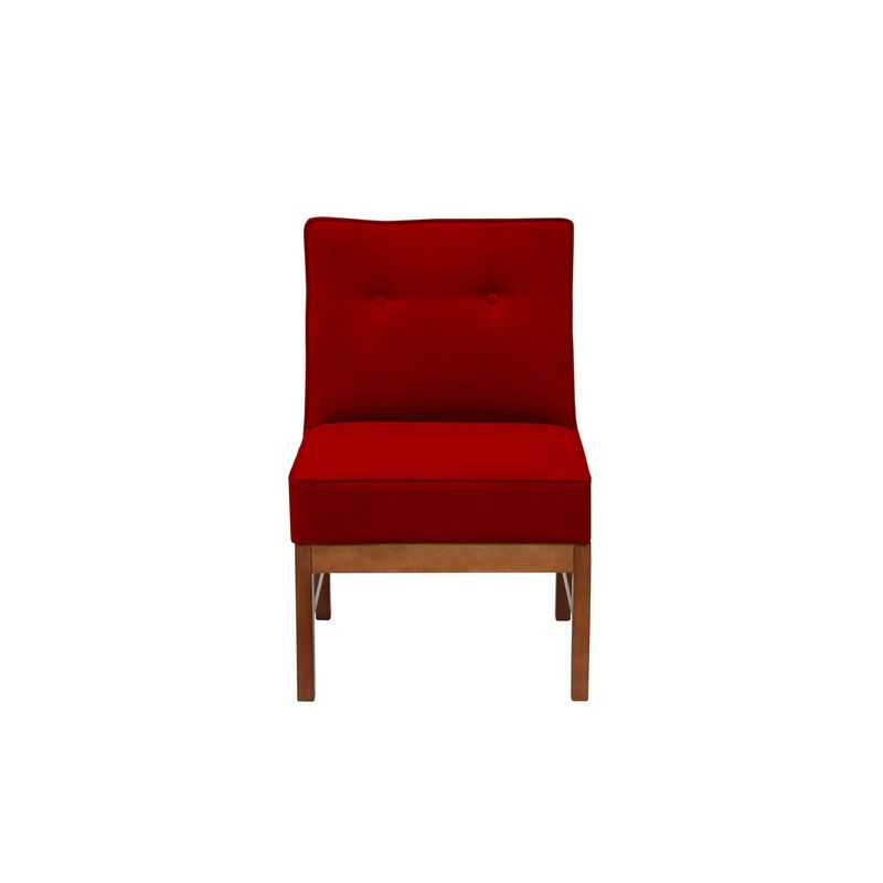 LATAM HOME - Sitial Colonia Tela Velvet Burdeo
