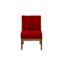 LATAM HOME - Sitial Colonia Tela Velvet Burdeo