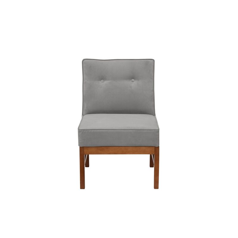 LATAM HOME - Sitial Colonia Tela Velvet Gris