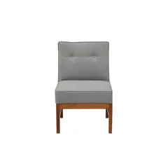 LATAM HOME - Sitial Colonia Tela Velvet Gris