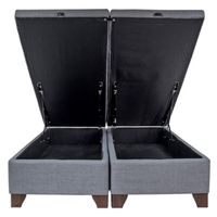 Base De Cama Baul King div. Patas 11 cm ideal para Aspiradora Robot