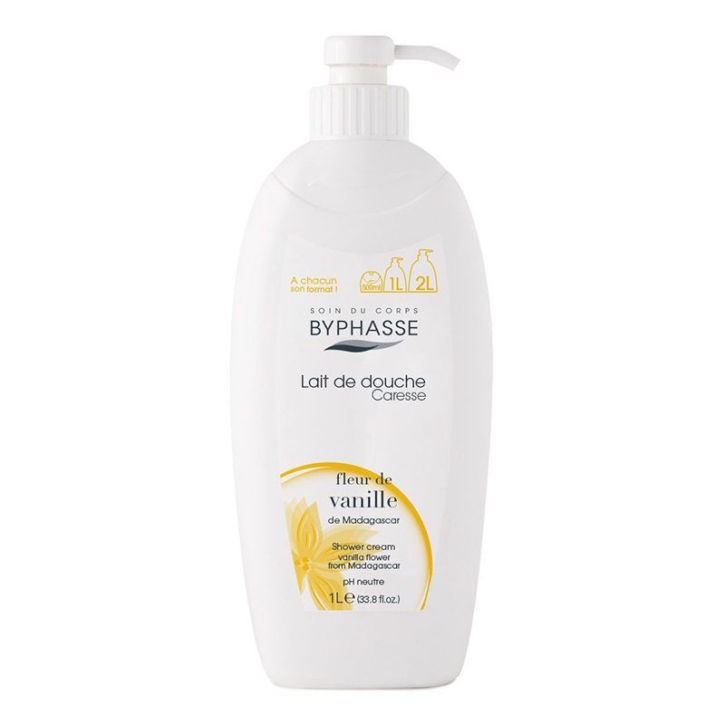 BYPHASSE - Leche de Ducha Caresse Flor de Vainilla Byphasse 1000ml