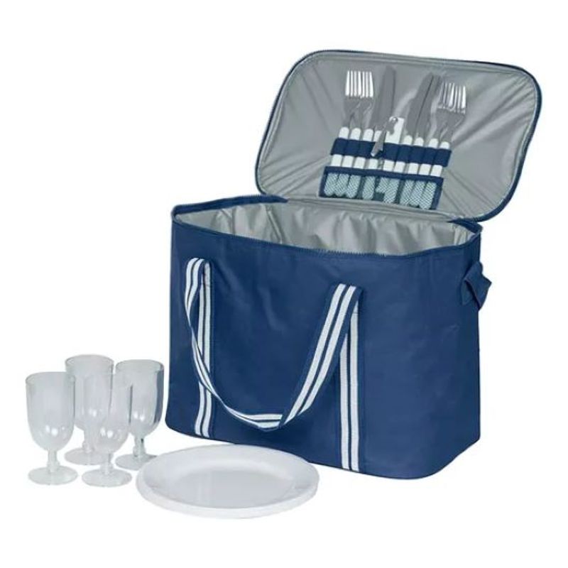 GENERICO - Set Cooler De Picnic 4 Personas