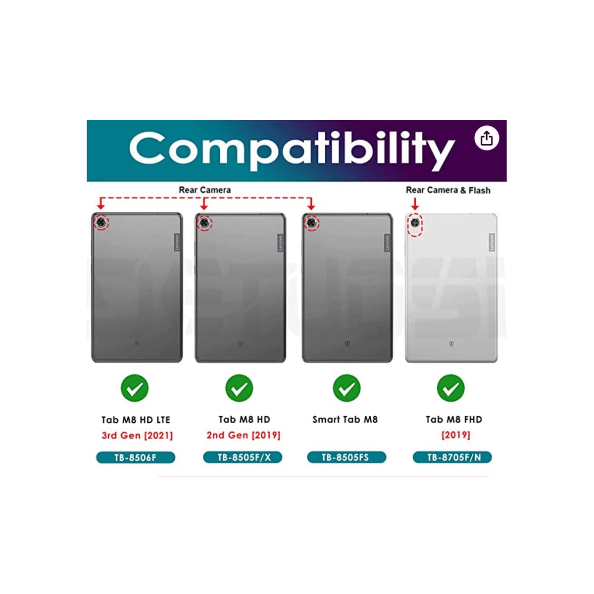 JOIGO - Funda Para Tablet Lenovo M8 HD M8 FDH 80705 8505 Rosado