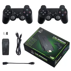 GENERICO - Consola retro game stick emulador 64G 10000 juegos incorporados