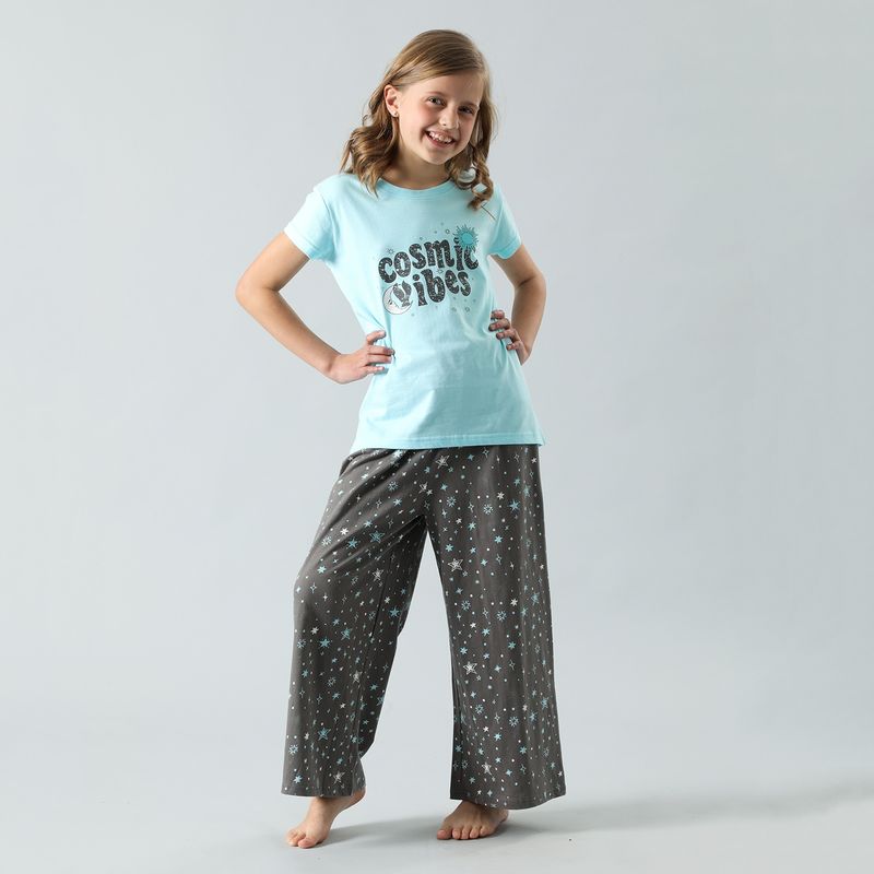FLORES - Pijama 2P M/Corta - Pantalon