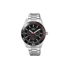 Q&Q - Reloj AA42J422Y Análogo Plateado QQ QQ