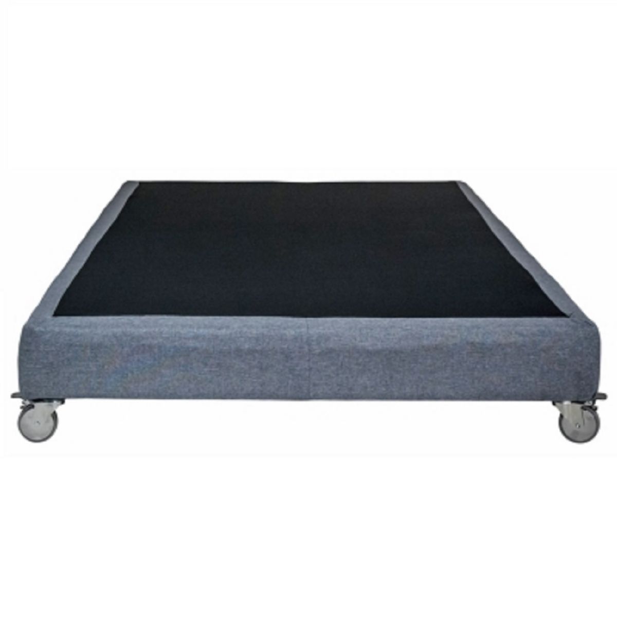 BLOCCARE - Base de Cama Refuerzo Emma 1.5 Plaza Box 13 cm de 190 cm - con Ruedas Pyton