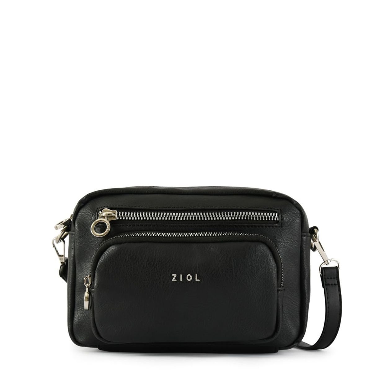 ZIOL - Cartera bandolera pequeña minerva negro