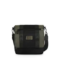 ZIOL - Cartera bandolera con tapa mediana cancun negro