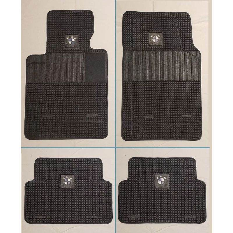 GENERICO - Juego De 4 Pisos De Goma Para Bmw