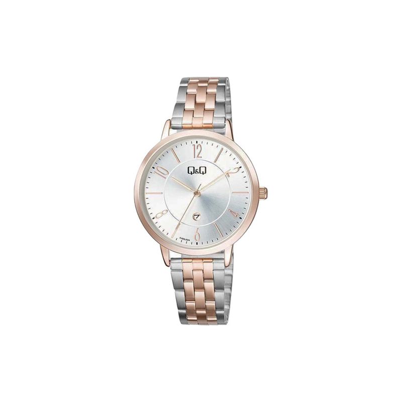 Q&Q - Reloj A469J404Y Análogo Plateado QQ