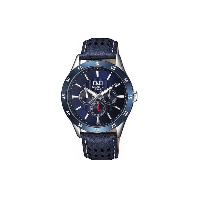 Q&Q - Reloj CE02J502Y Análogo Azul QQ