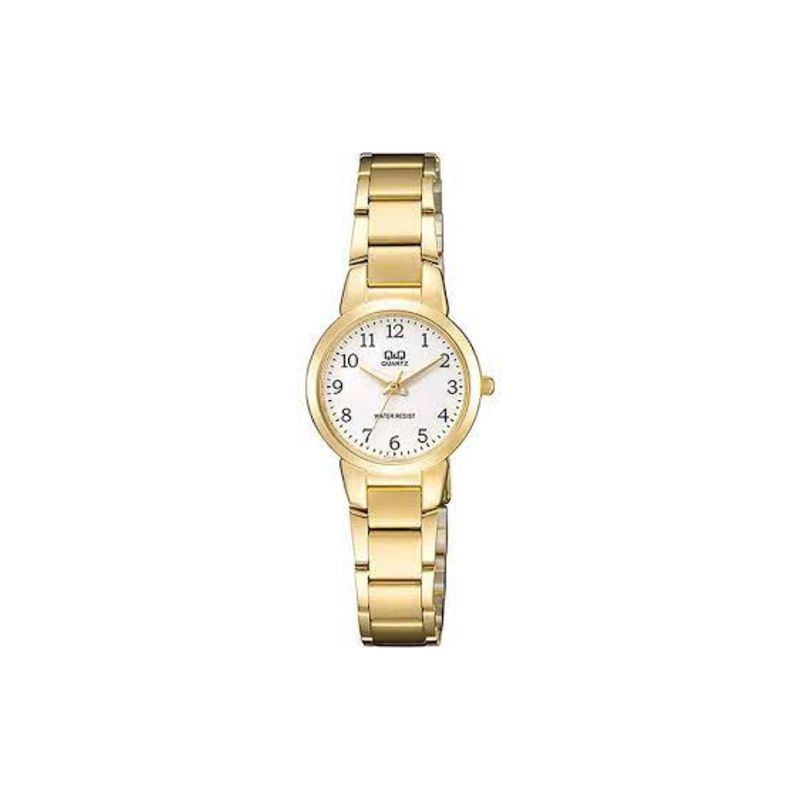 Q&Q - Reloj QA43J004Y Análogo Dorado QQ