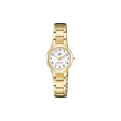 Q&Q - Reloj QA43J004Y Análogo Dorado QQ