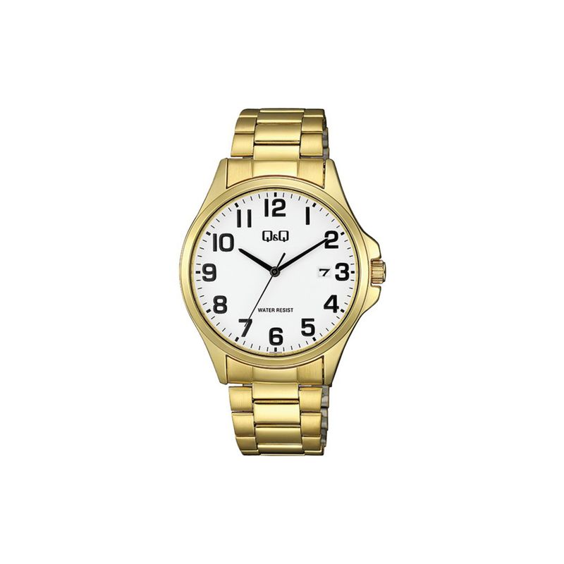 Q&Q - Reloj A480J004Y Análogo Dorado QQ