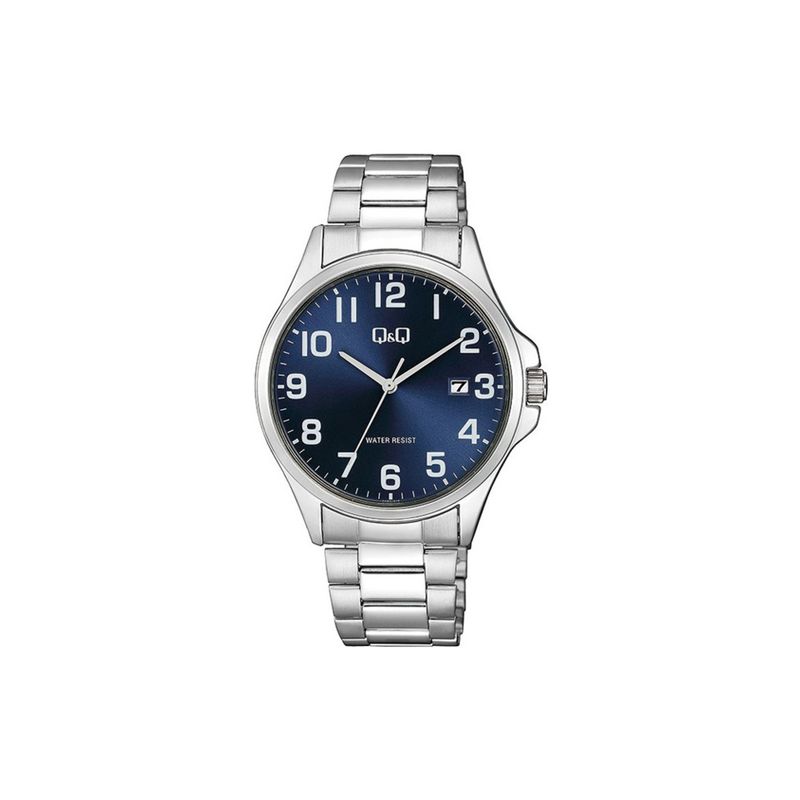 Q&Q - Reloj A480J215Y Análogo Plateado QQ