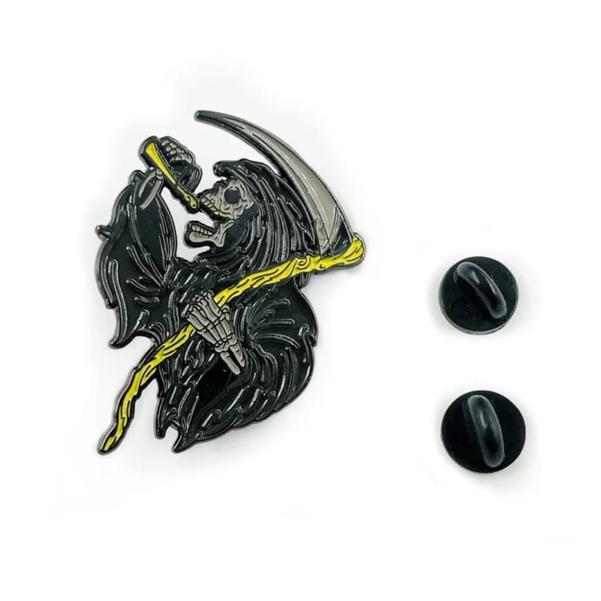 GENERICO - Pin Broche La Muerte bebiendo cerveza…