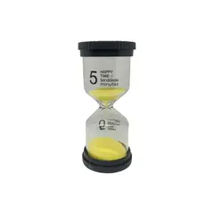 U BUY - Mini Reloj De Arena Temporizador Con Base Plastica 5 Min