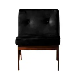LATAM HOME - Sitial Colonia Cuero Kentucky Negro