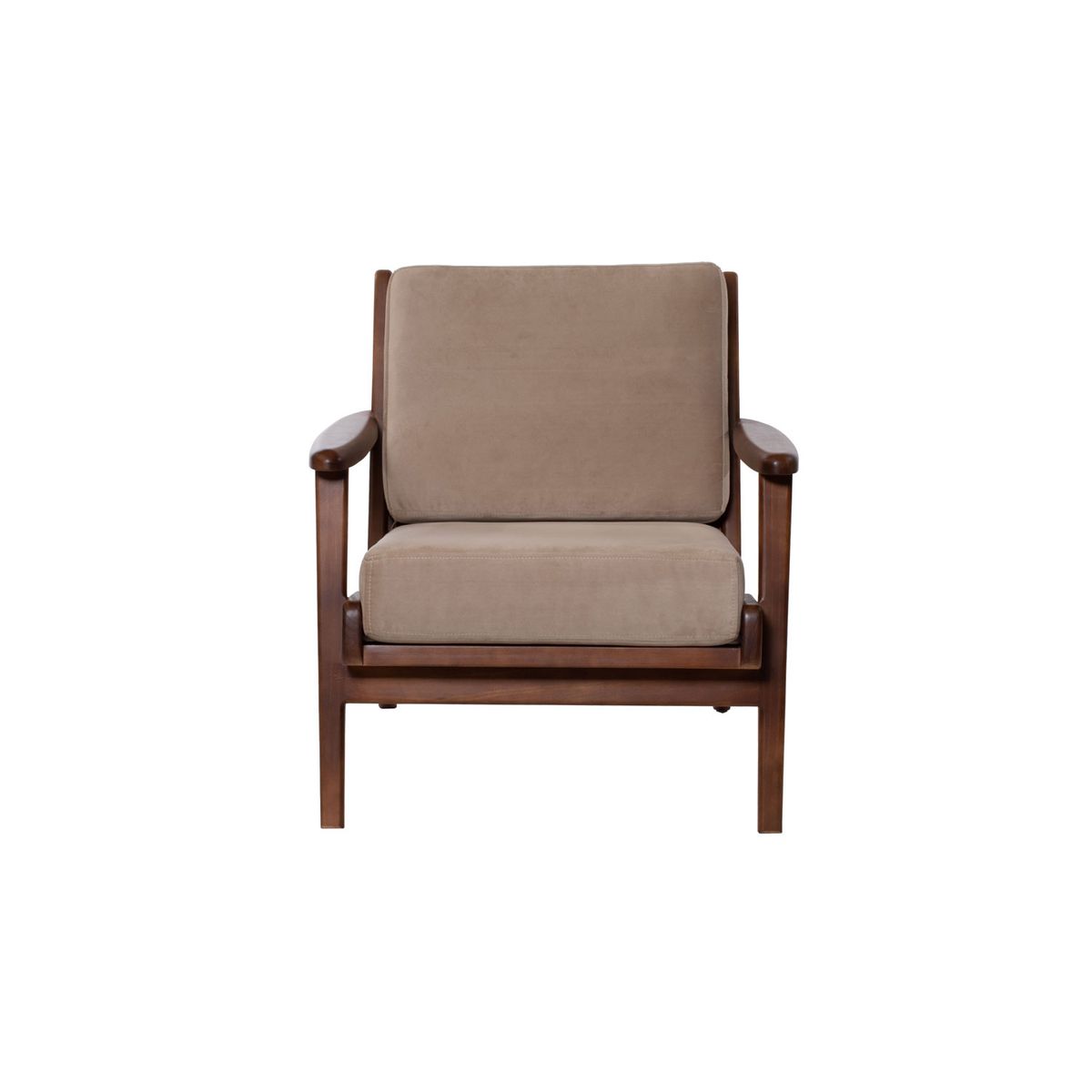 LATAM HOME - Sitial Neuss Tela Velvet Beige.