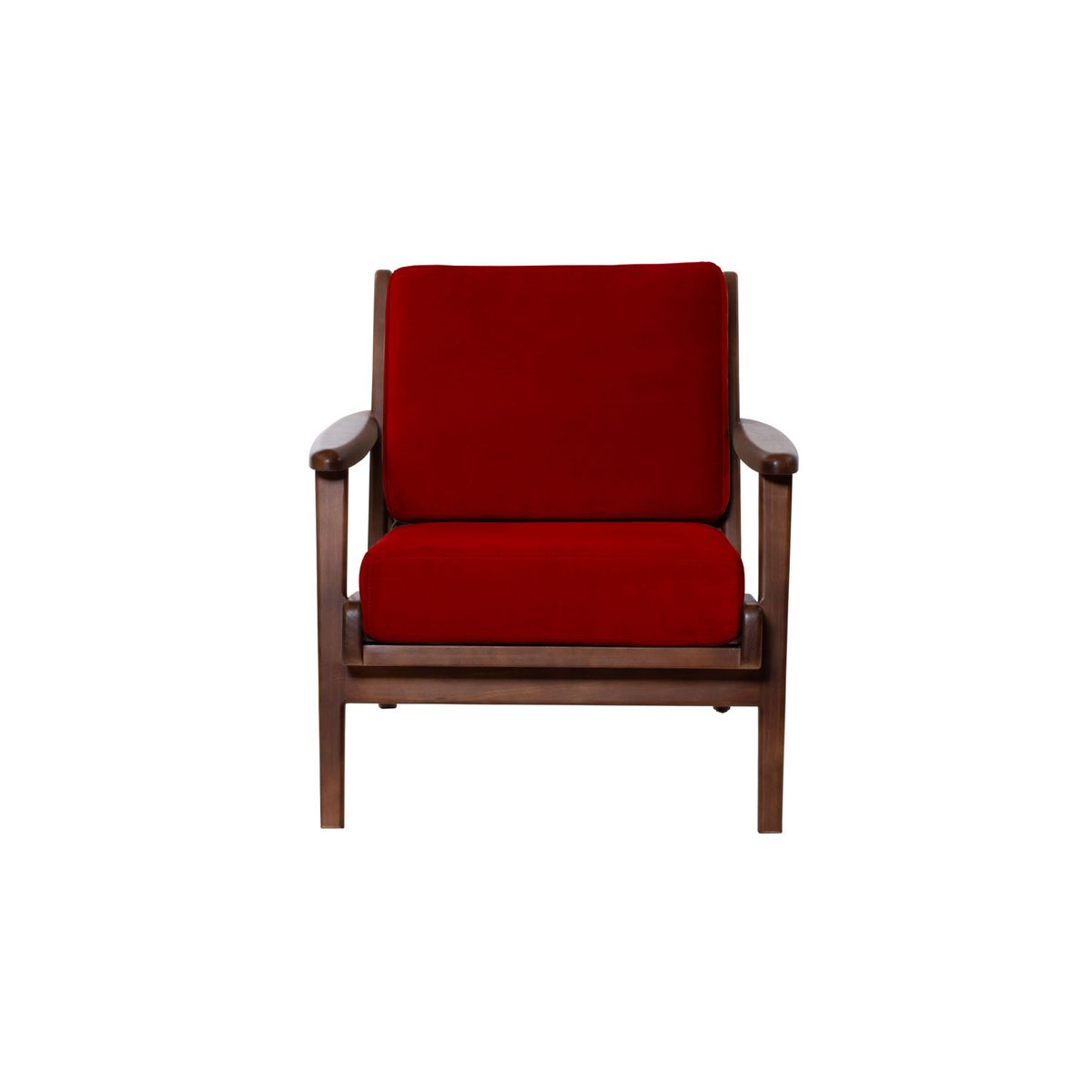 LATAM HOME - Sitial Neuss Tela Velvet Burdeo