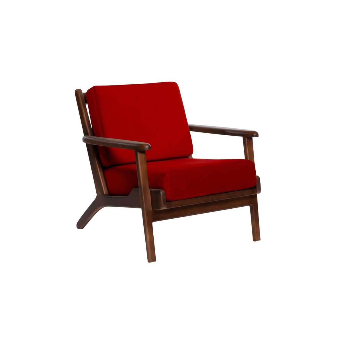 LATAM HOME - Sitial Neuss Tela Velvet Burdeo