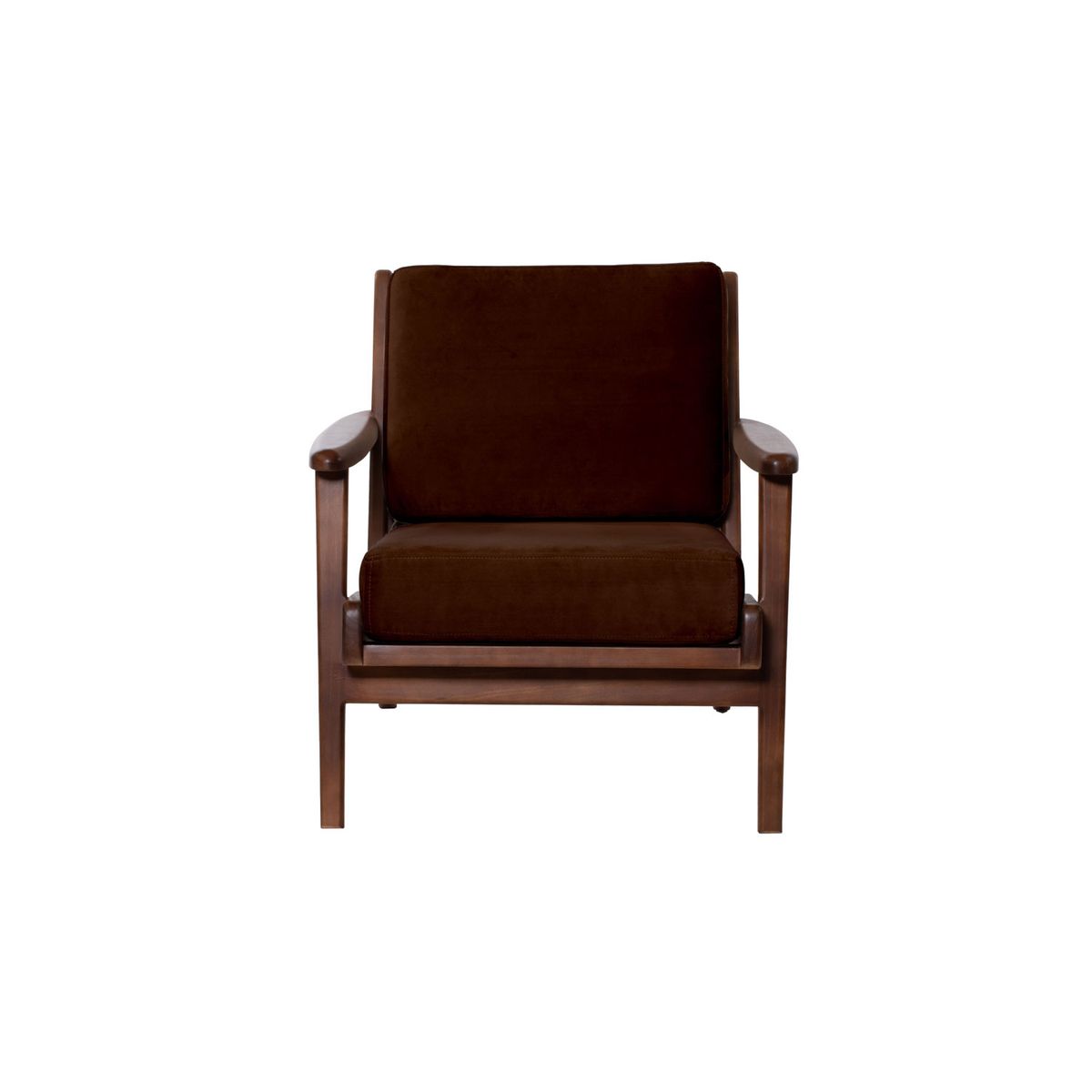 LATAM HOME - Sitial Neuss Tela Velvet Chocolate
