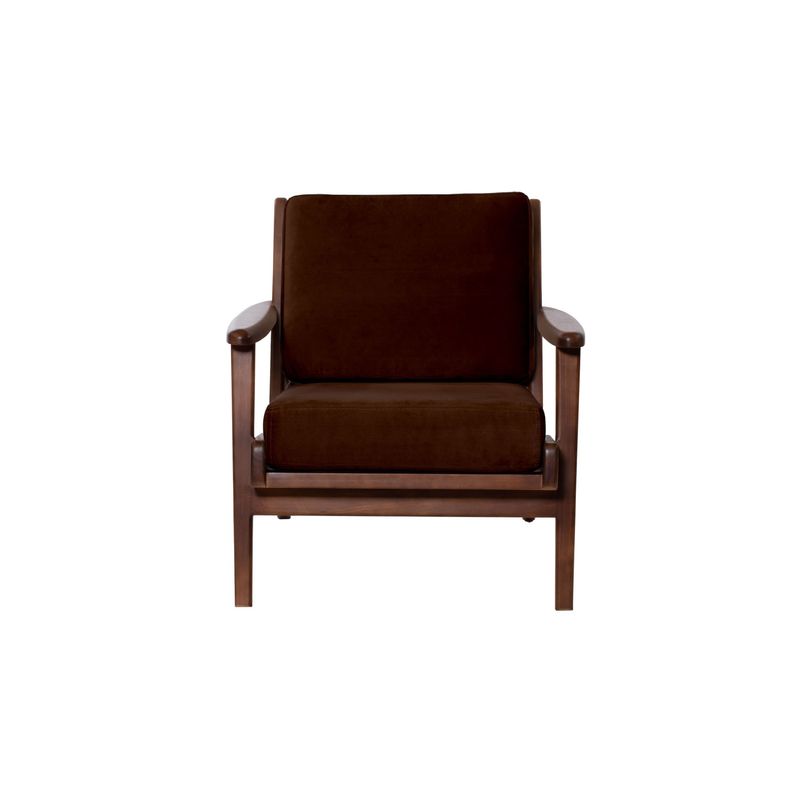 LATAM HOME - Sitial Neuss Tela Velvet Chocolate